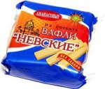 Вафли, 95 г Невские на сорбите ананасовые