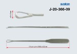 Кюретка, Surgicon (Серджикон) К-2 арт. J-20-366-09 маточная по Рекамье-Симсу-Бамму твердая острая