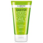 Средство для умывания, Lumene (Люмене) 150 мл Клиа Ит Ап! 2 в 1 скраб и  глубоко очищающее