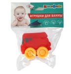 Игрушка для ванны, Капитошка 1 шт арт. 2006R010-R2 машина красная