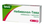 Небиволол-Тева, таблетки 5 мг 56 шт